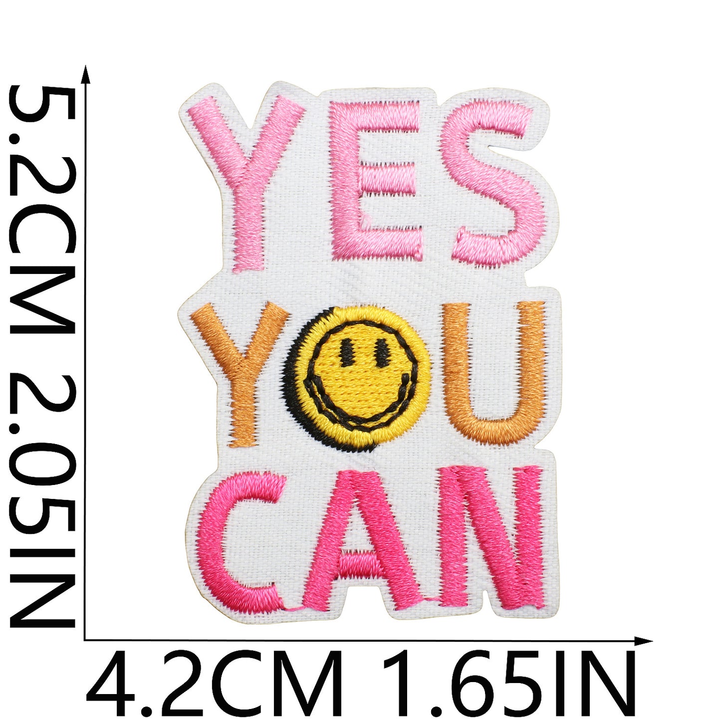 Iron-On Inspirational Quote Embroidery Patch Bundle | Motivational Words, Positive Messages & Uplifting Designs