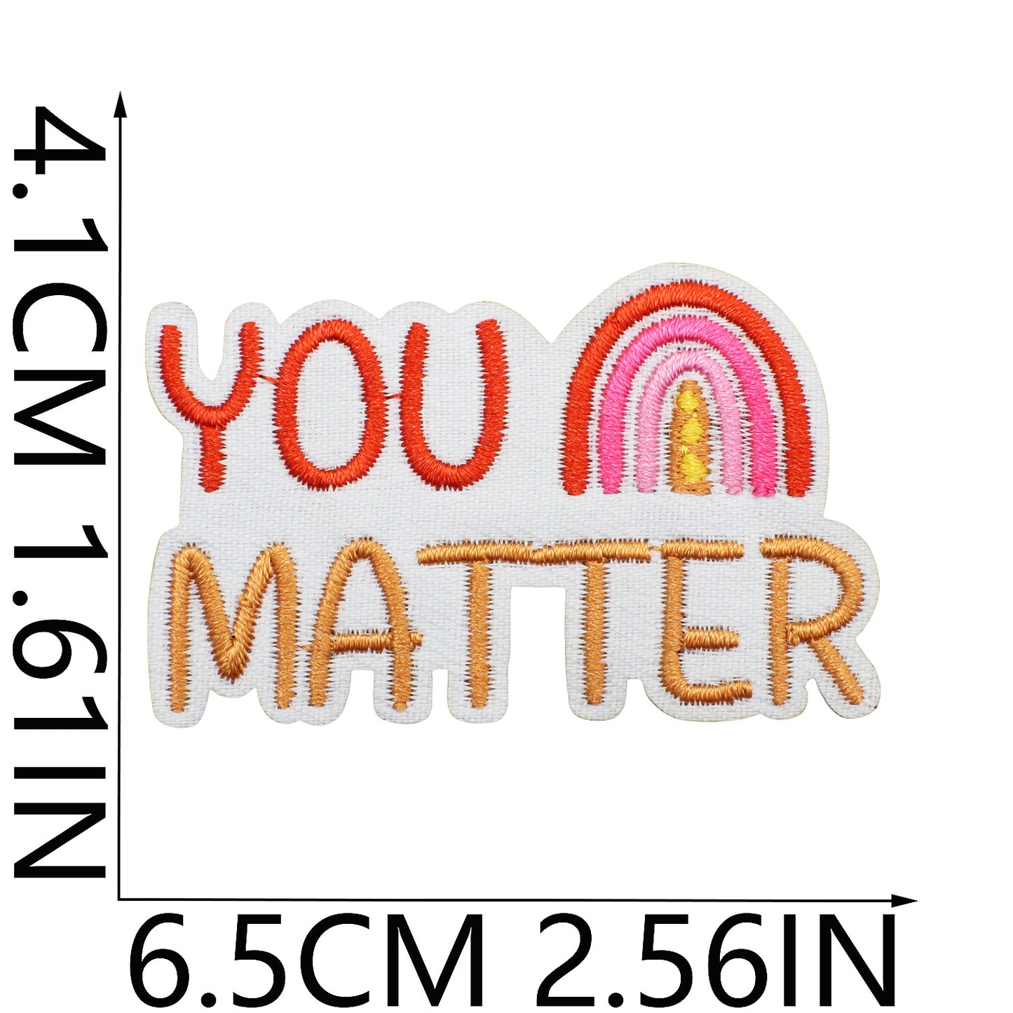 Iron-On Inspirational Quote Embroidery Patch Bundle | Motivational Words, Positive Messages & Uplifting Designs