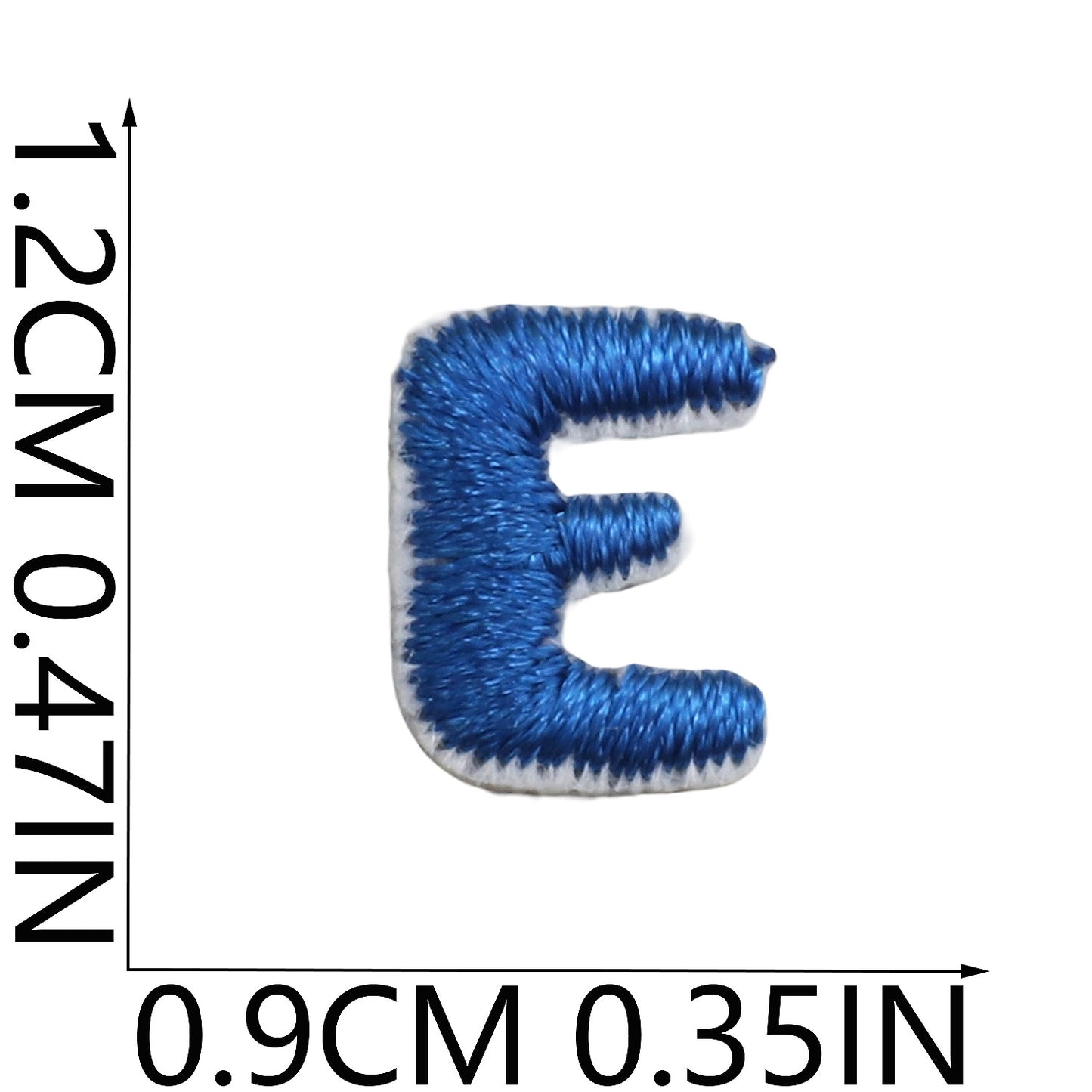 colorful  Mini Embroidered Letter Patches A-Z & Number Patches  0–9| Iron-On Alphabet