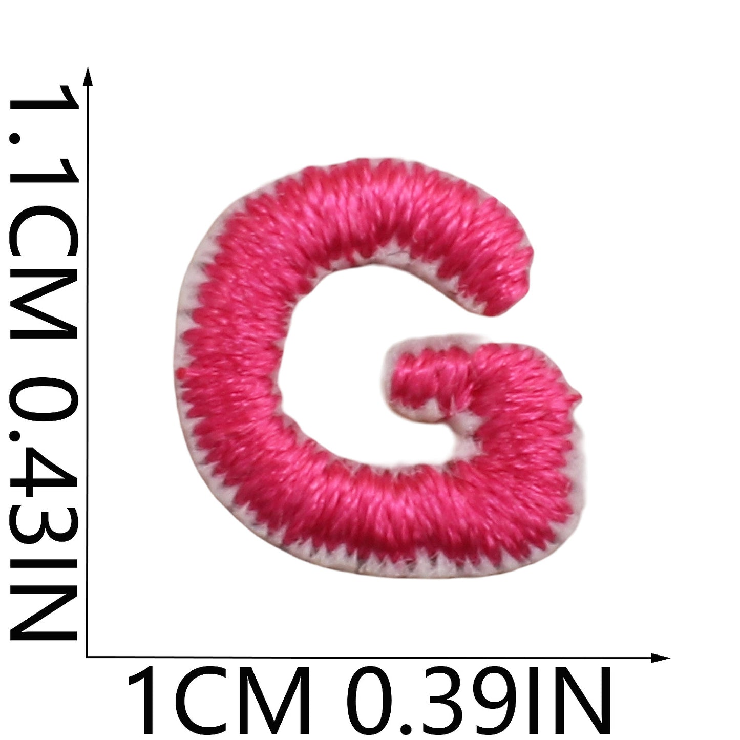 colorful  Mini Embroidered Letter Patches A-Z & Number Patches  0–9| Iron-On Alphabet