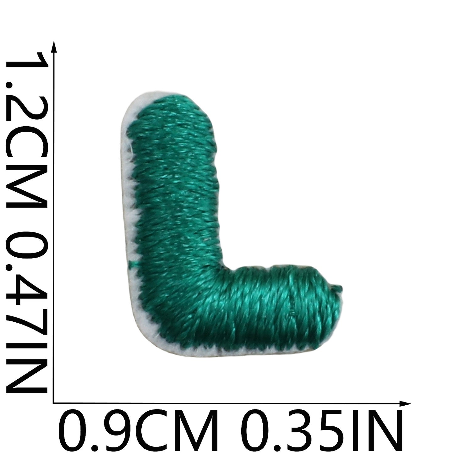 colorful  Mini Embroidered Letter Patches A-Z & Number Patches  0–9| Iron-On Alphabet