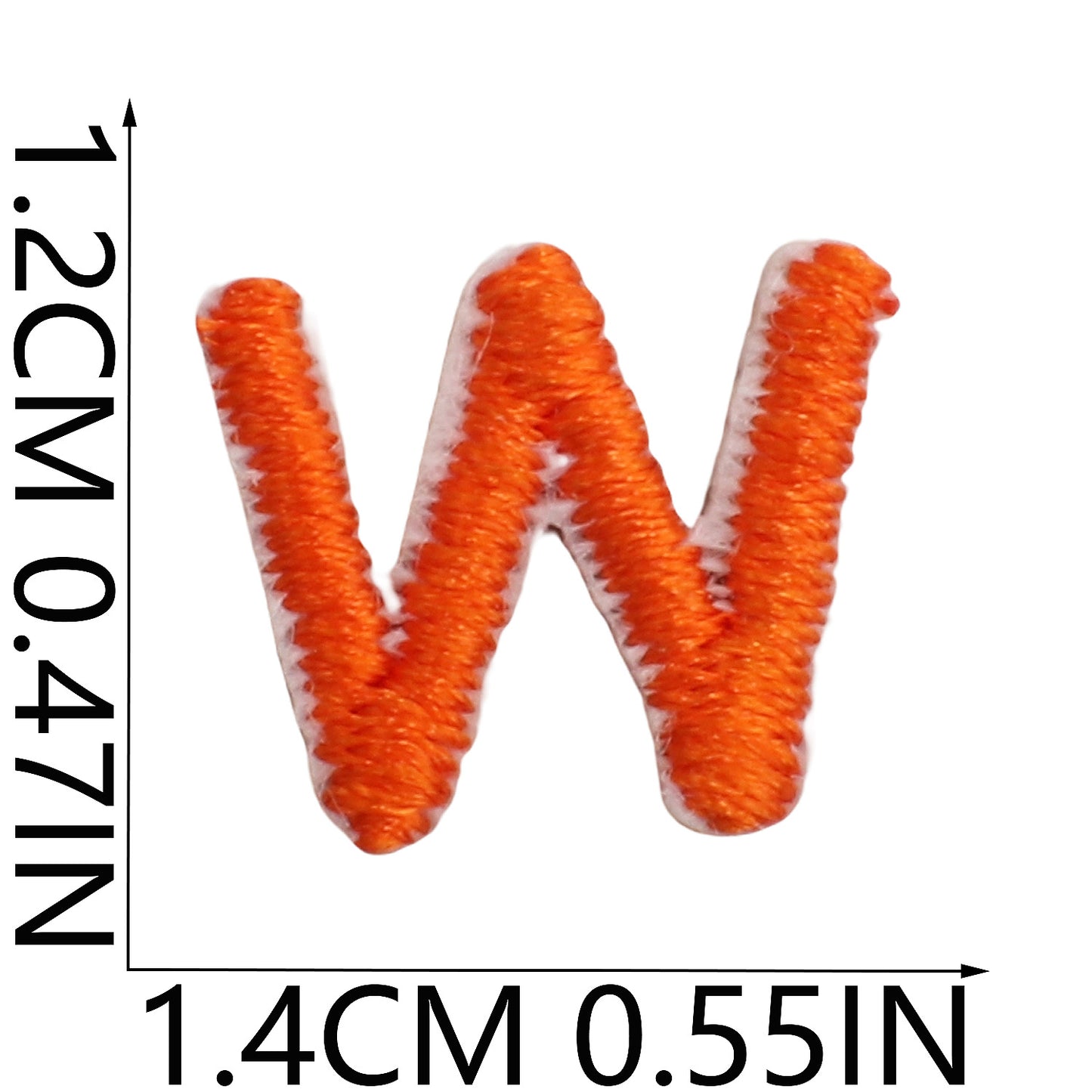 colorful  Mini Embroidered Letter Patches A-Z & Number Patches  0–9| Iron-On Alphabet
