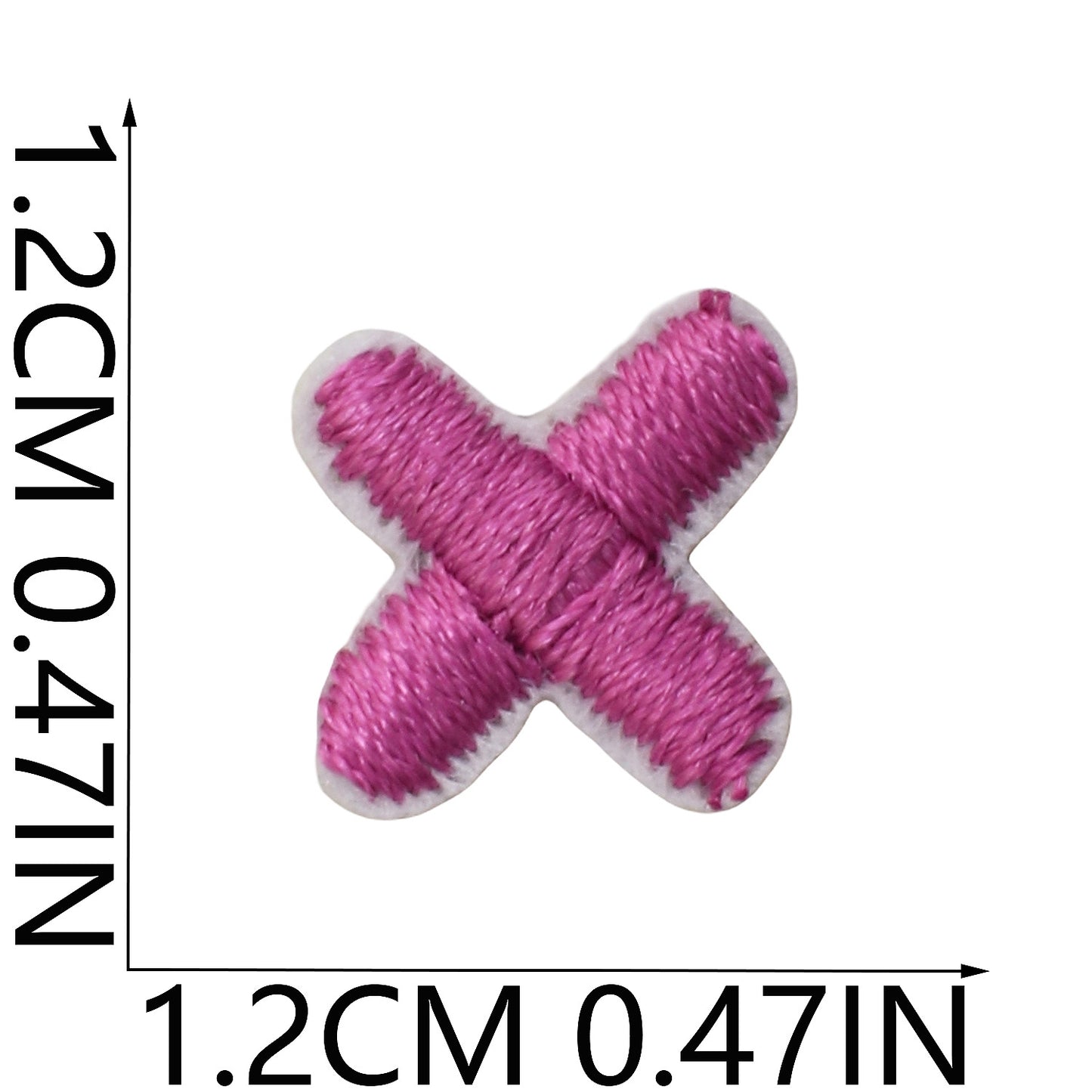 colorful  Mini Embroidered Letter Patches A-Z & Number Patches  0–9| Iron-On Alphabet