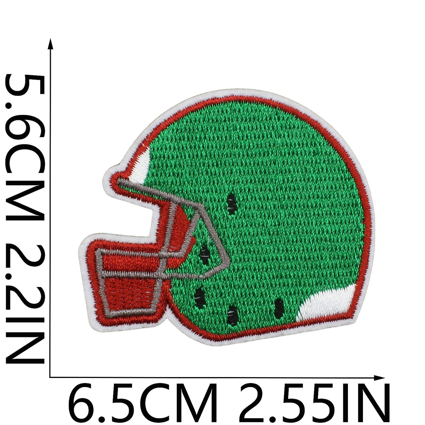 Soccer Series Embroidered Letter Patches A-Z | Iron-On Alphabet