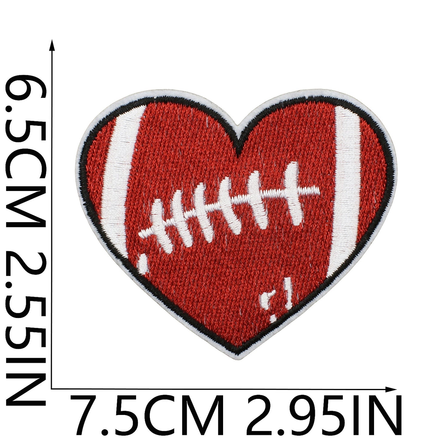 Soccer Series Embroidered Letter Patches A-Z | Iron-On Alphabet