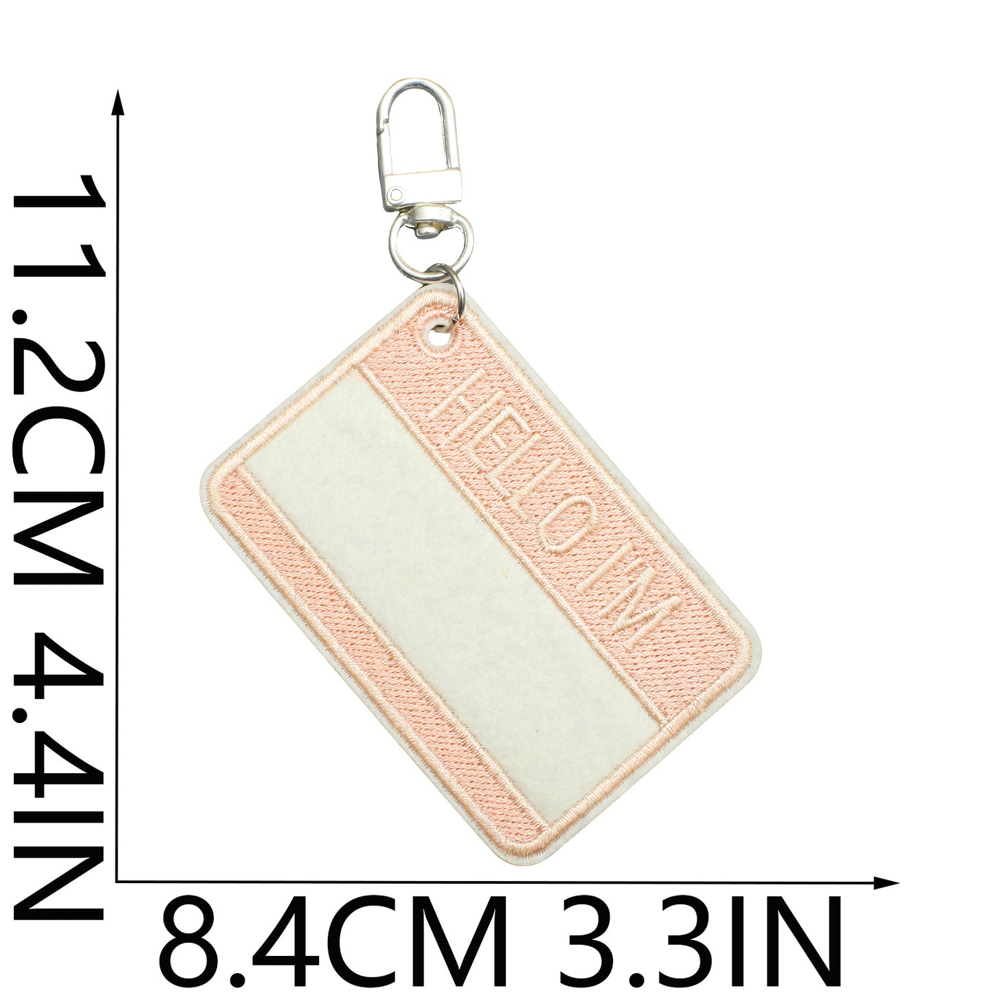 Felt Patch Hanging Charm for Iron-on Patches