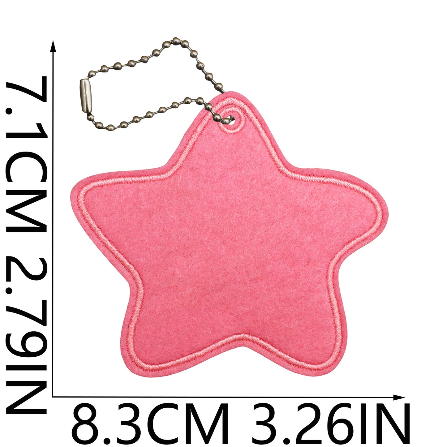 Felt Patch Hanging Charm for Iron-on Patches