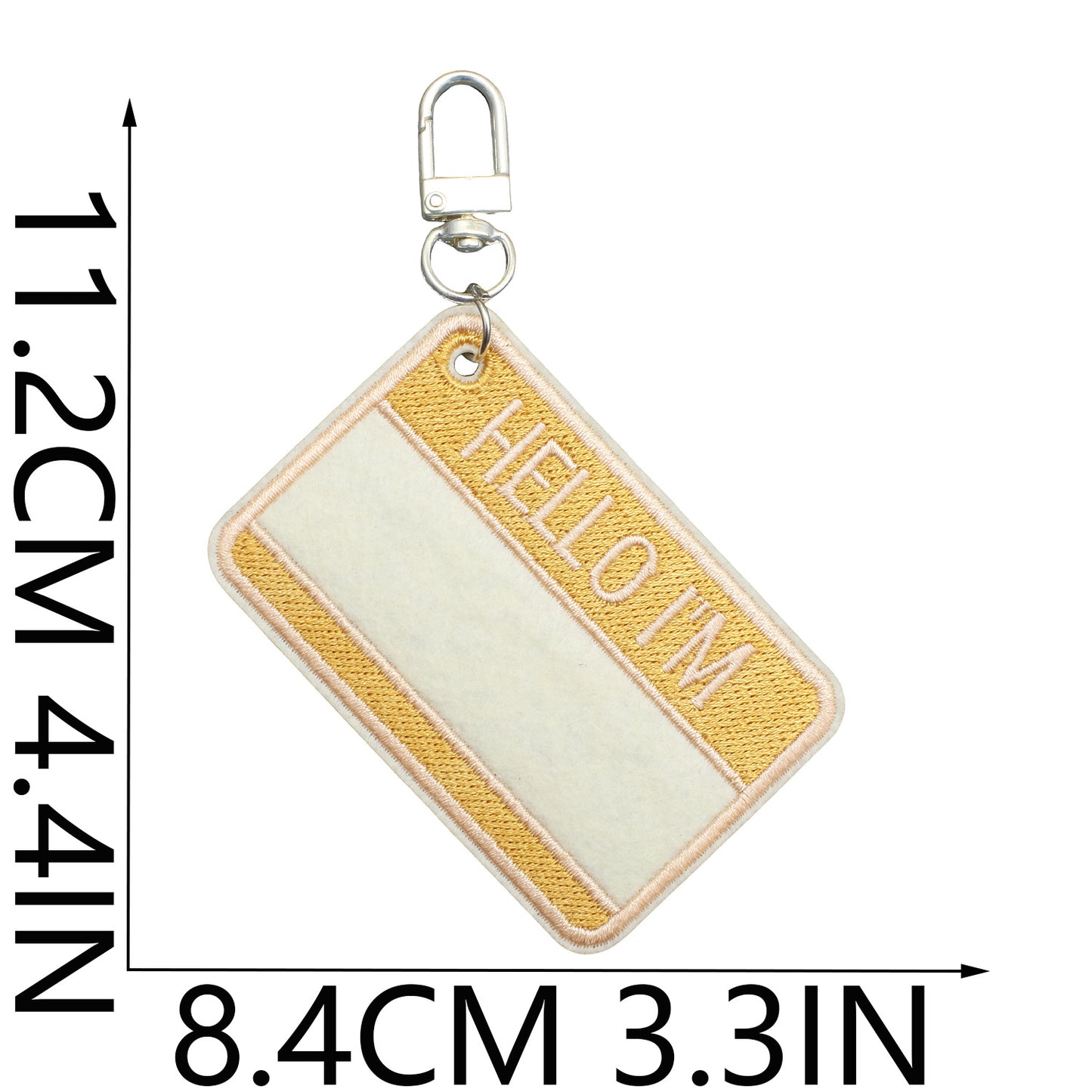 Felt Patch Hanging Charm for Iron-on Patches
