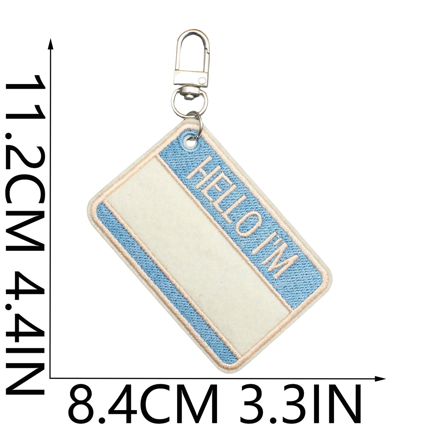 Felt Patch Hanging Charm for Iron-on Patches