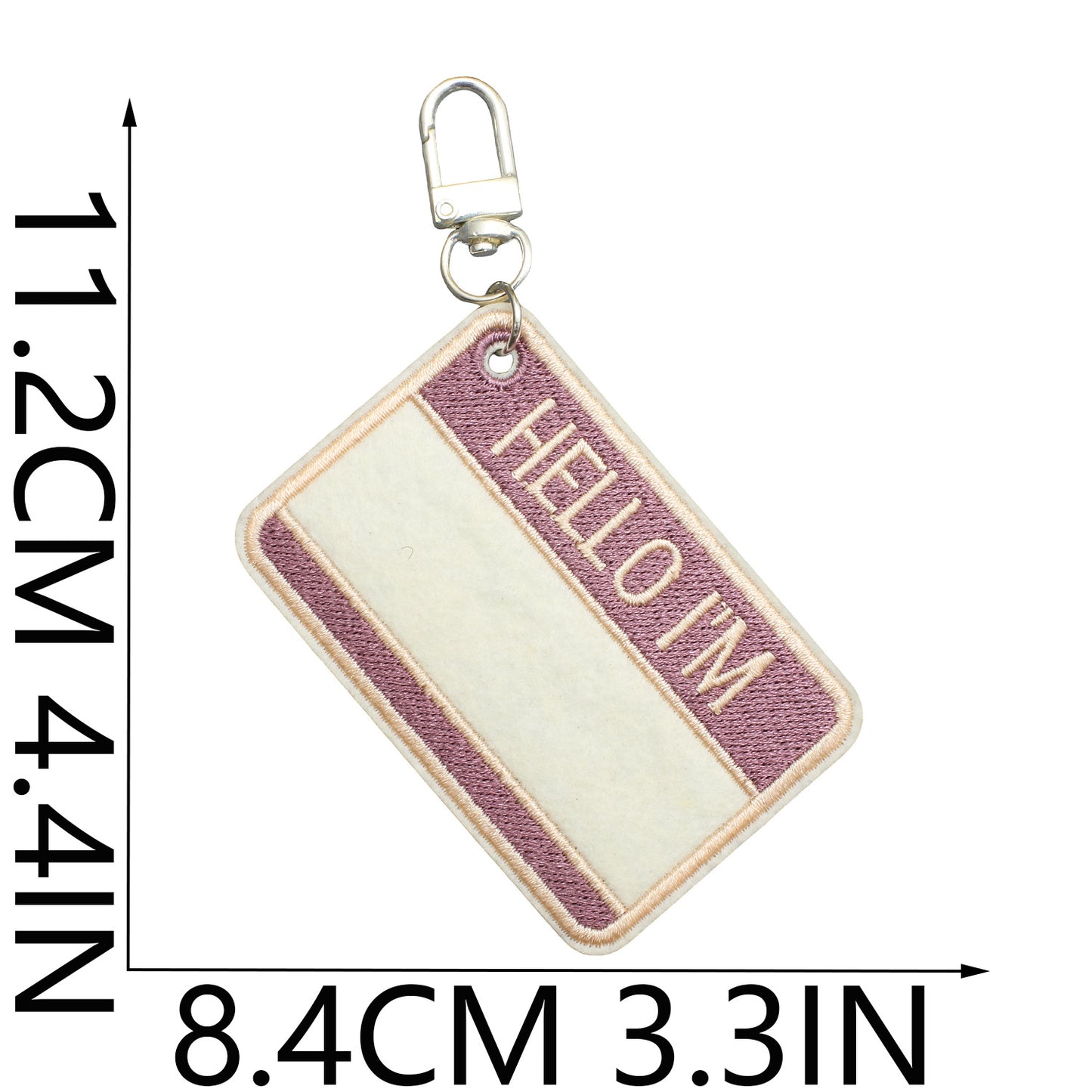 Felt Patch Hanging Charm for Iron-on Patches