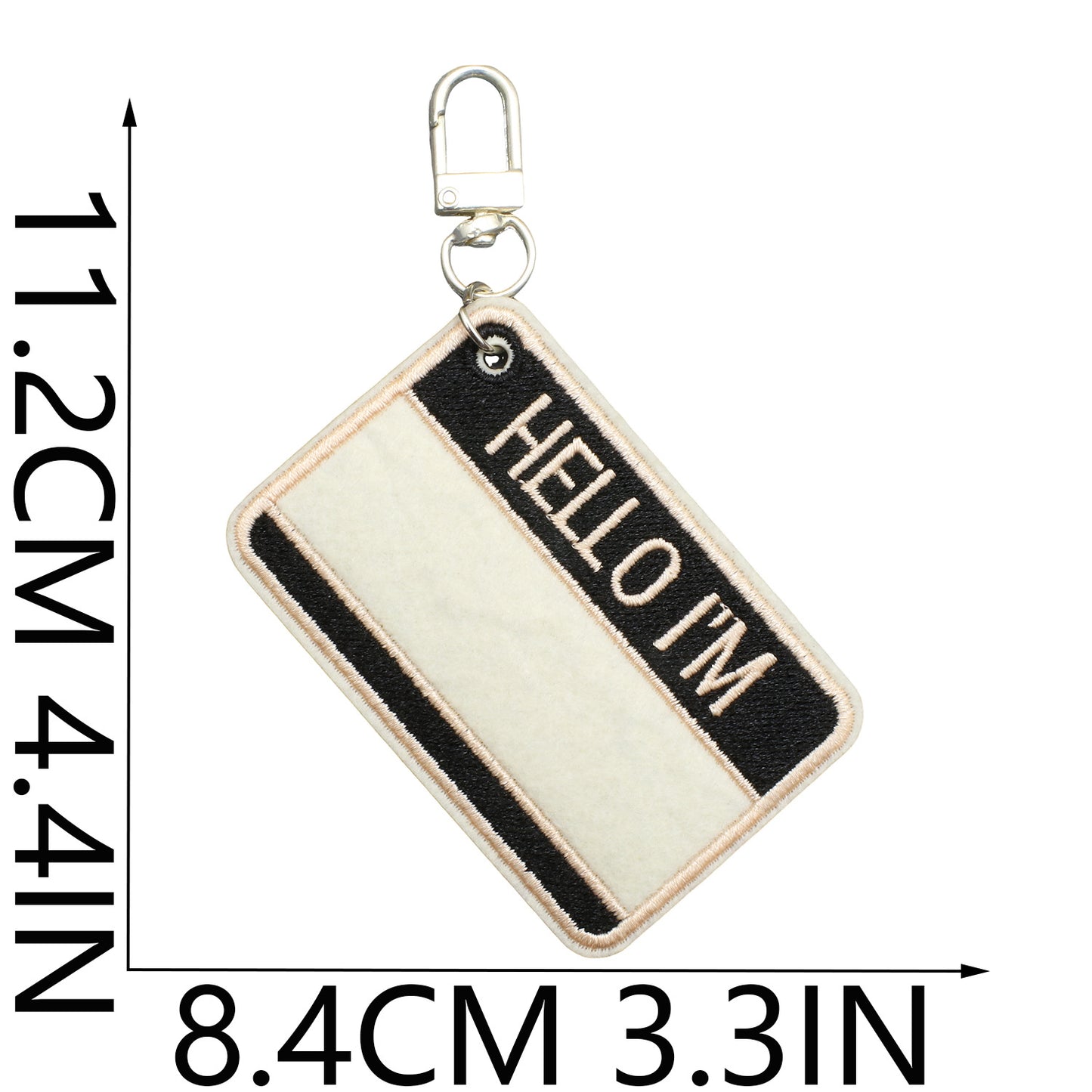 Felt Patch Hanging Charm for Iron-on Patches