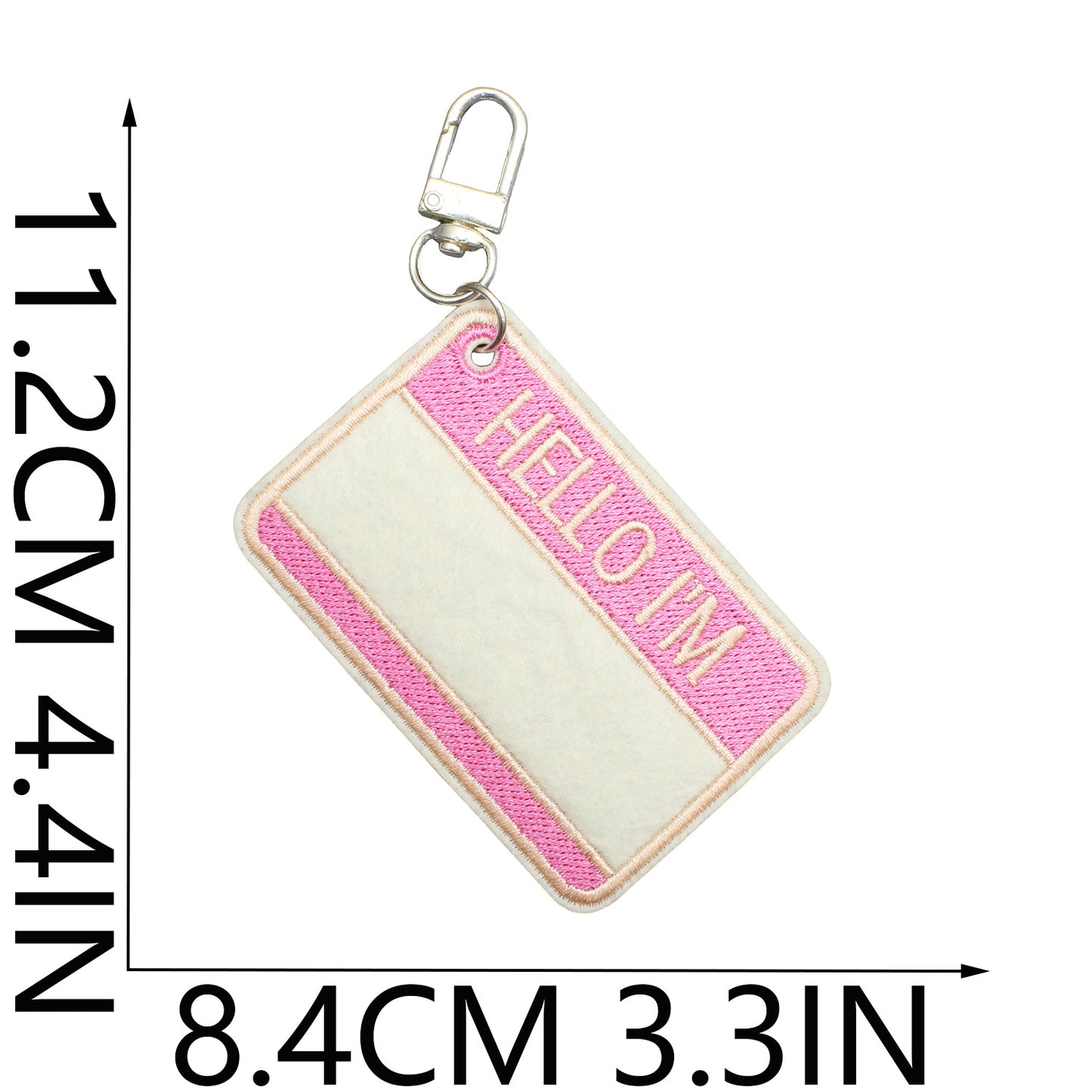 Felt Patch Hanging Charm for Iron-on Patches