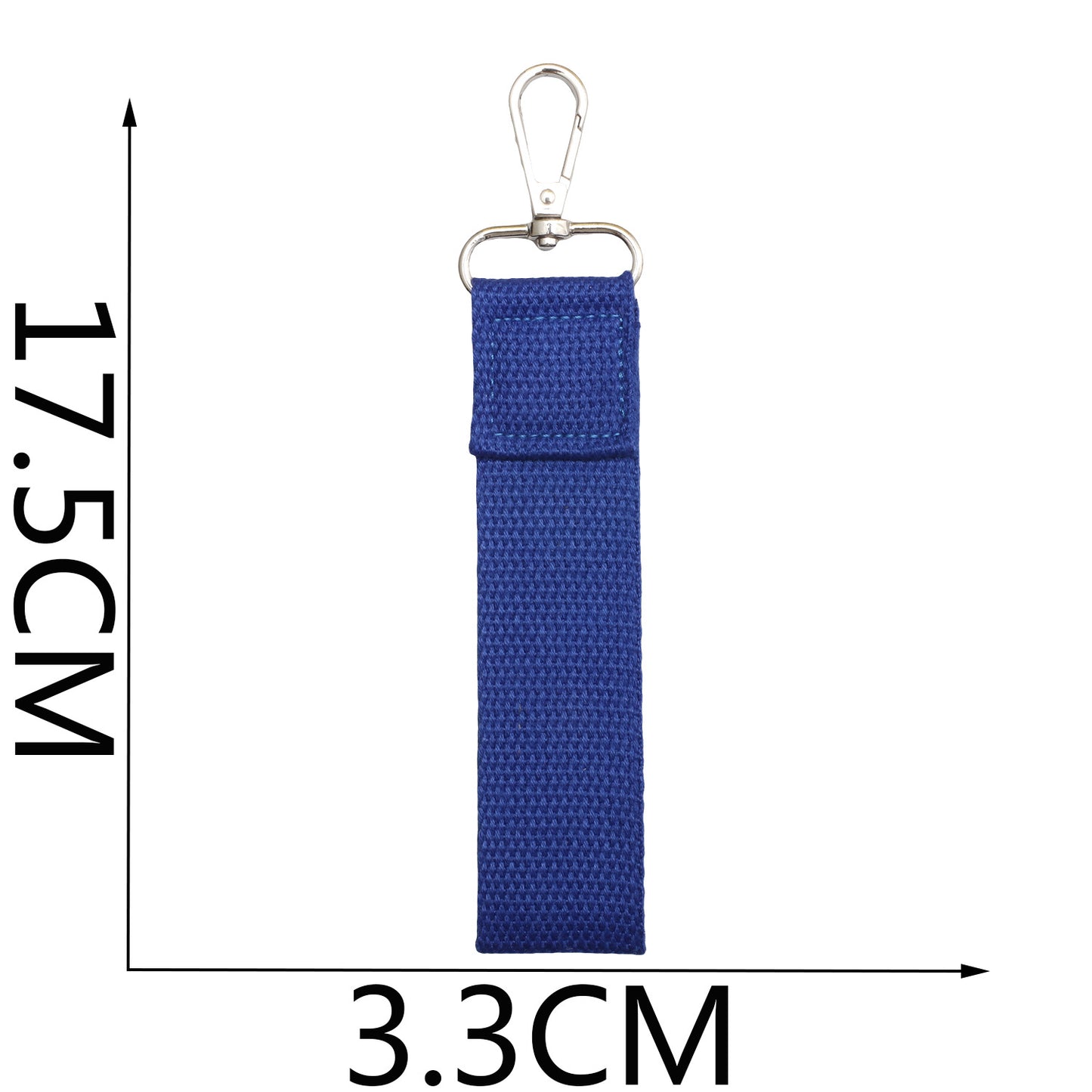 Colorful Canvas Keychain Strap for DIY Bag & Key Accessories