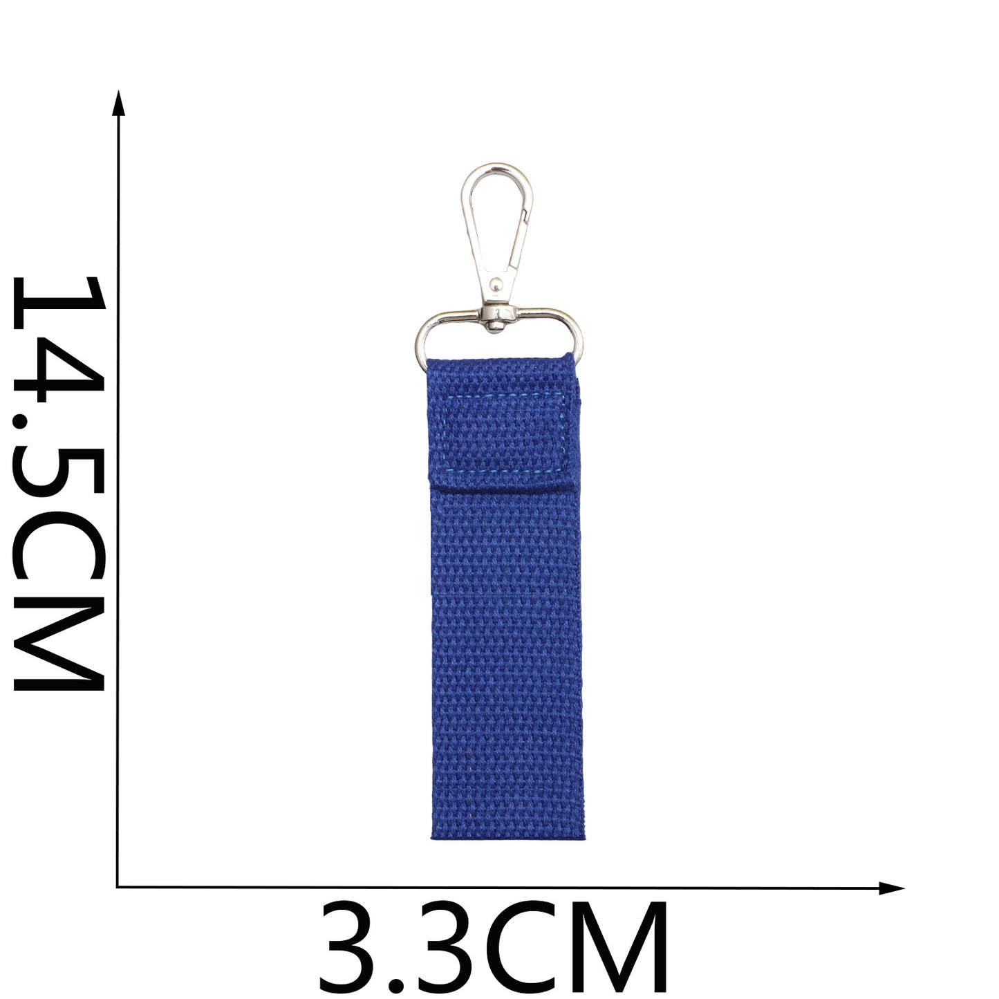 Colorful Canvas Keychain Strap for DIY Bag & Key Accessories